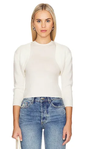 27 miles malibu Oralie Sweater in White