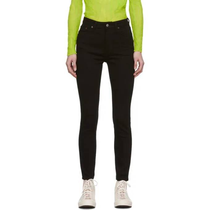 Acne Studios Black Bla Konst Peg Jeans
