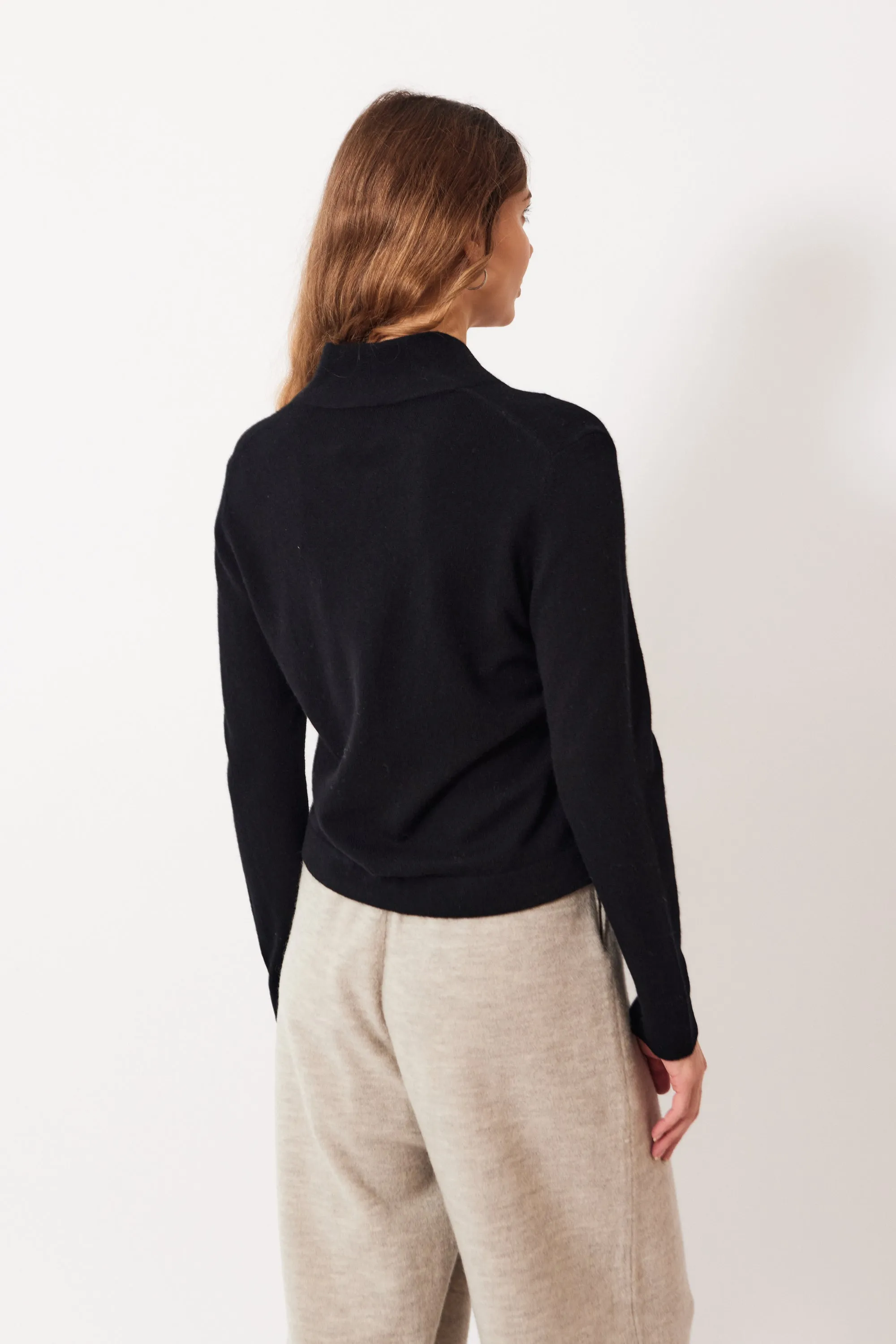 Allude Blazer Cardigan Sweater