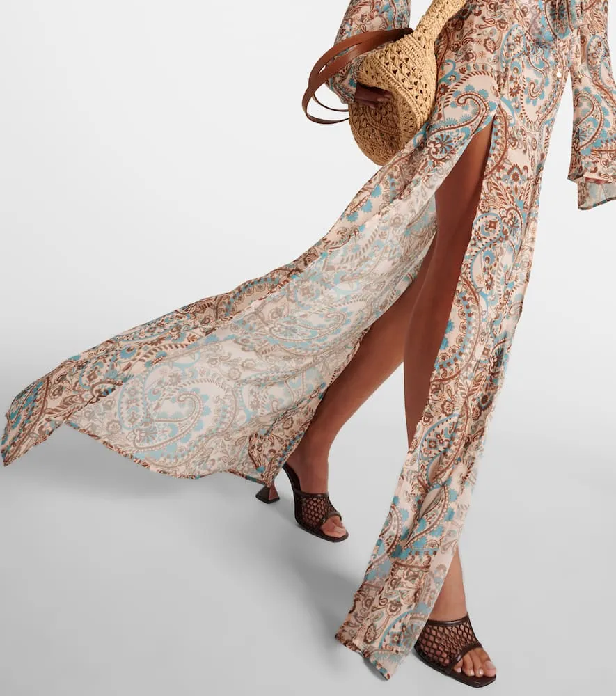 Bananhot Desert paisley beach cover-up