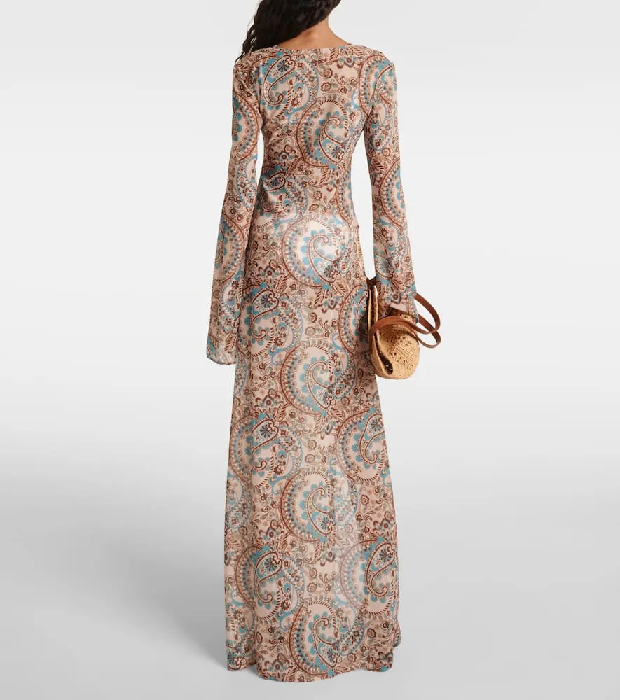 Bananhot Desert paisley beach cover-up