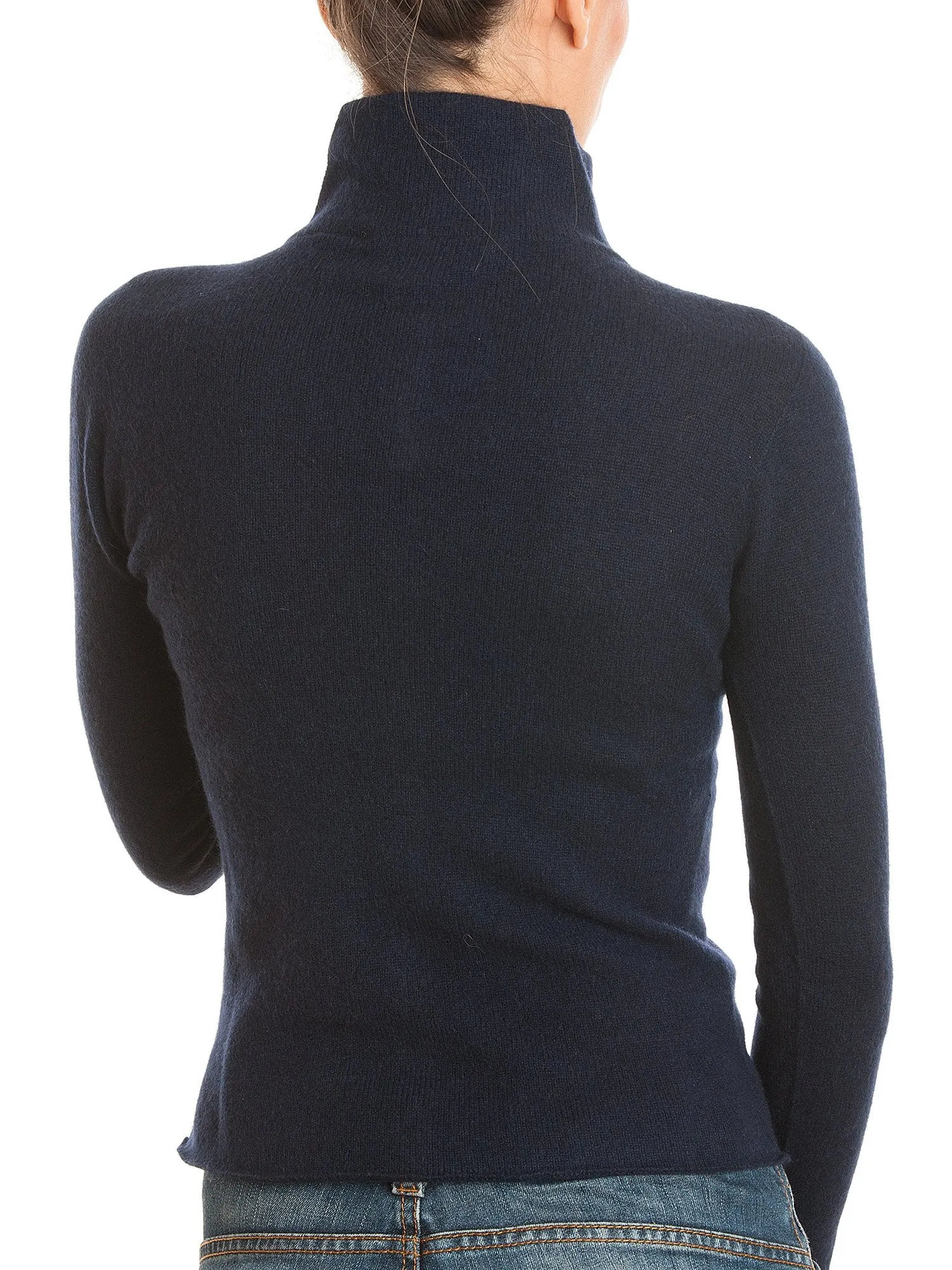 Bomber con Bottoni 100% Cashmere