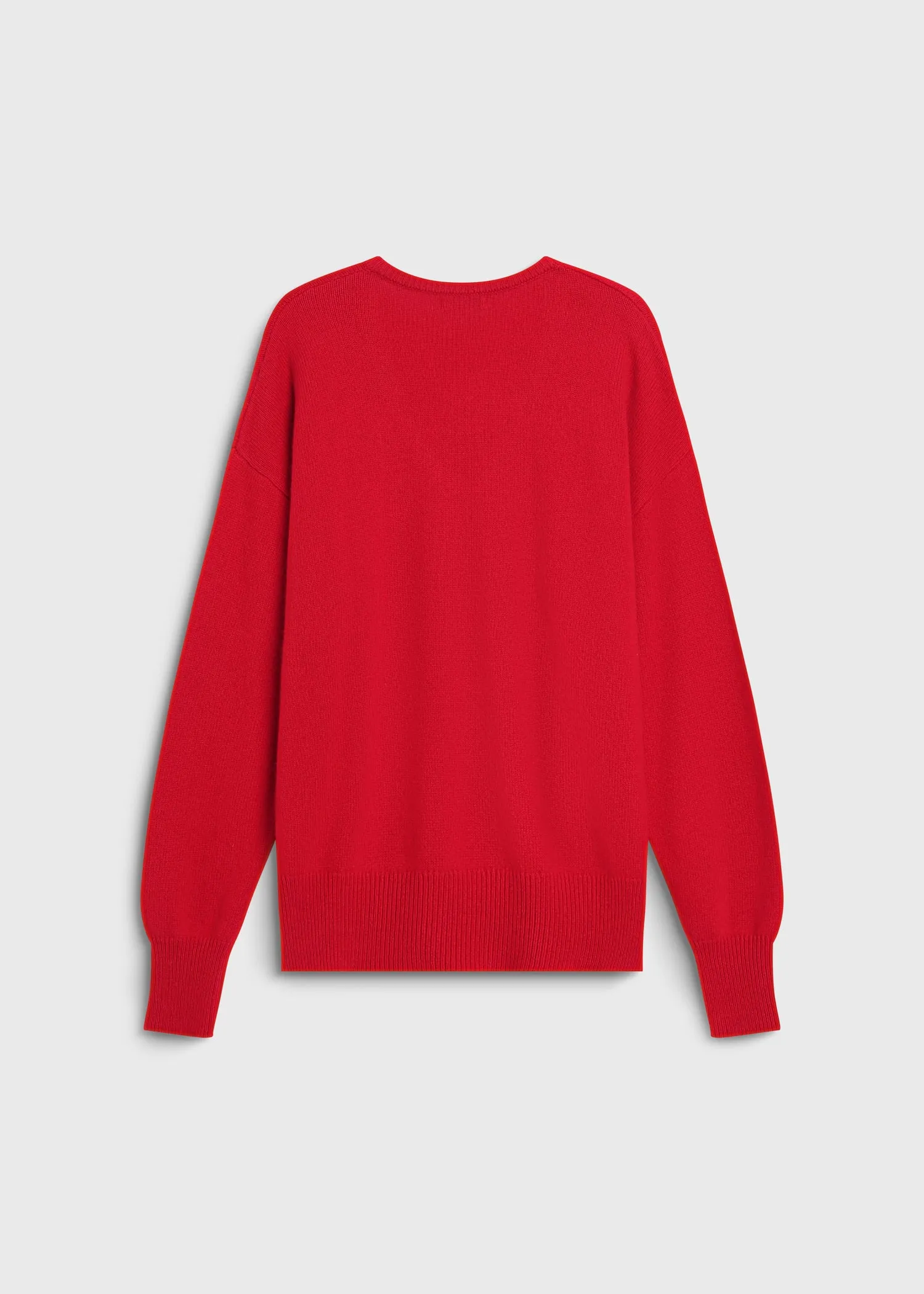 Coquelicot V Neck Sweater