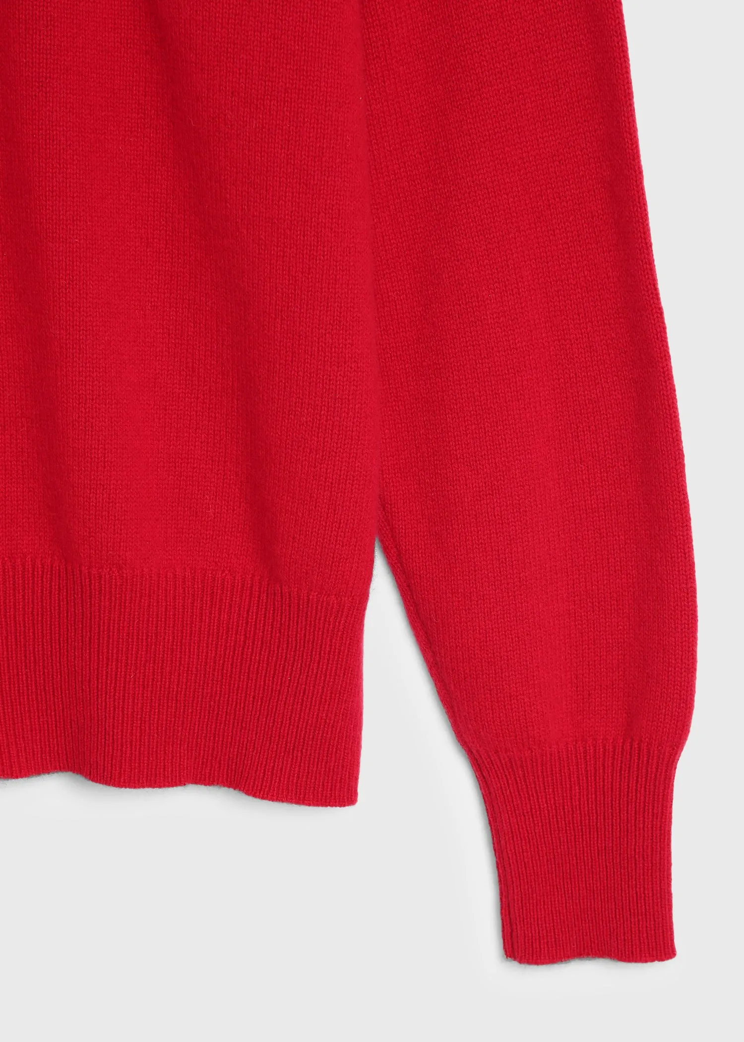 Coquelicot V Neck Sweater