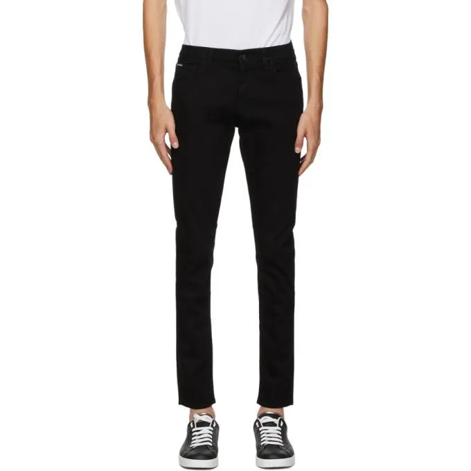 Dolce and Gabbana Black Essentials Jeans