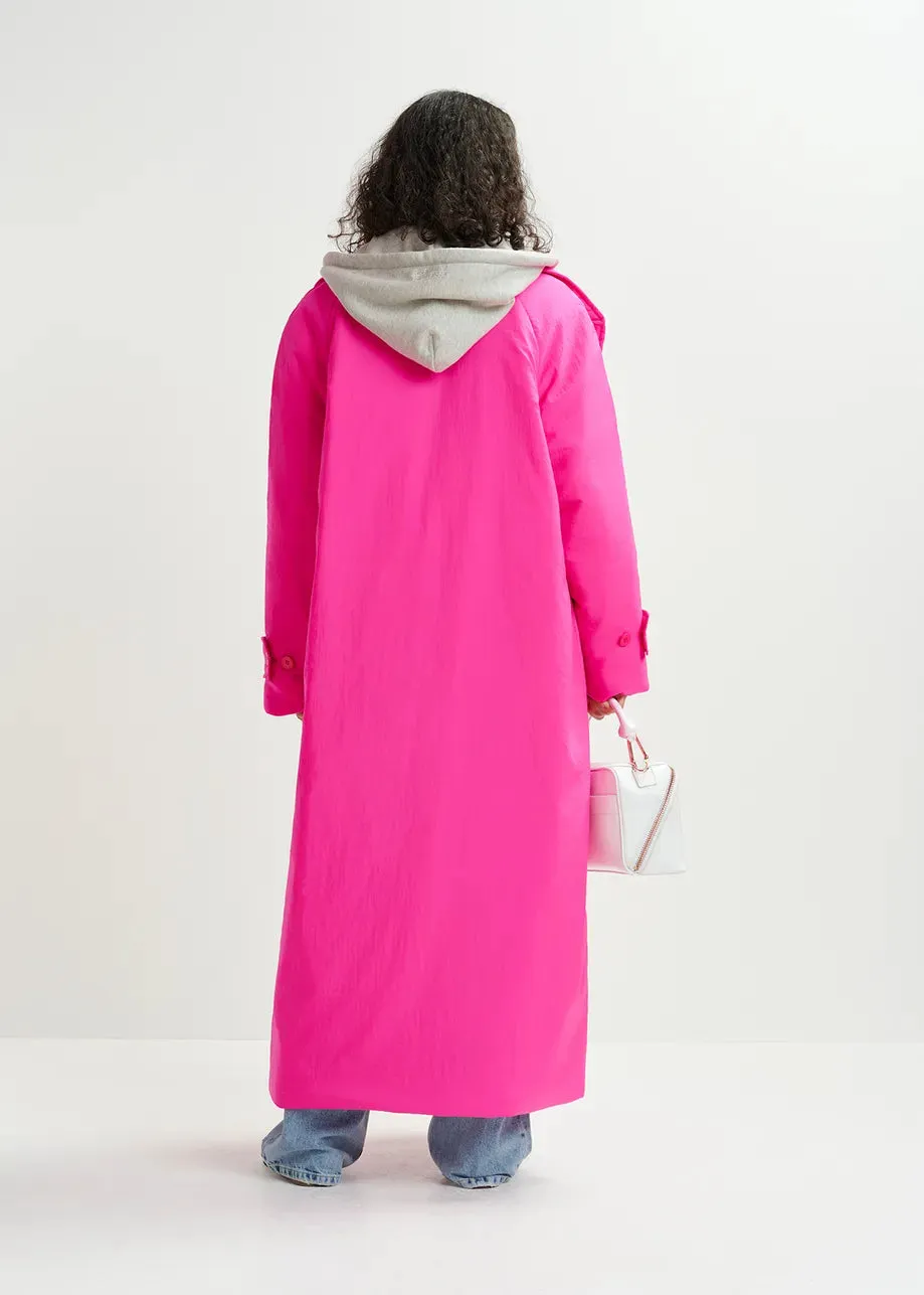ESSENTIEL Pink Rain Coat