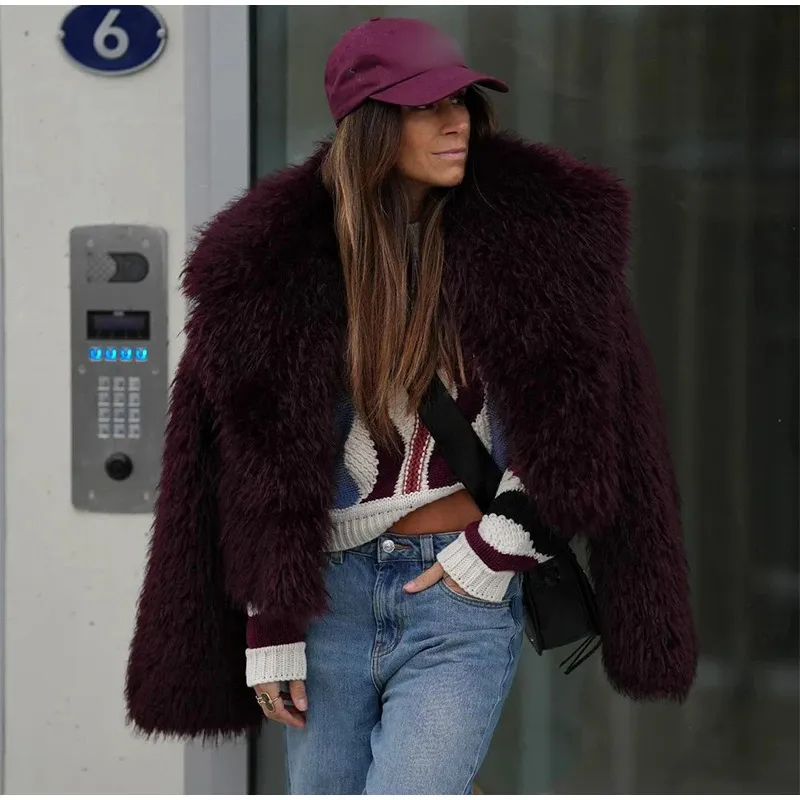 Faux Fur Jacket