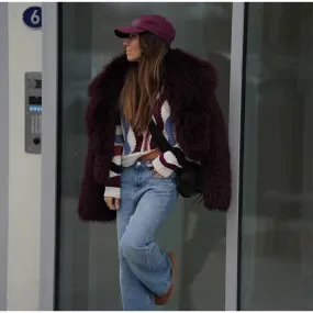 Faux Fur Jacket