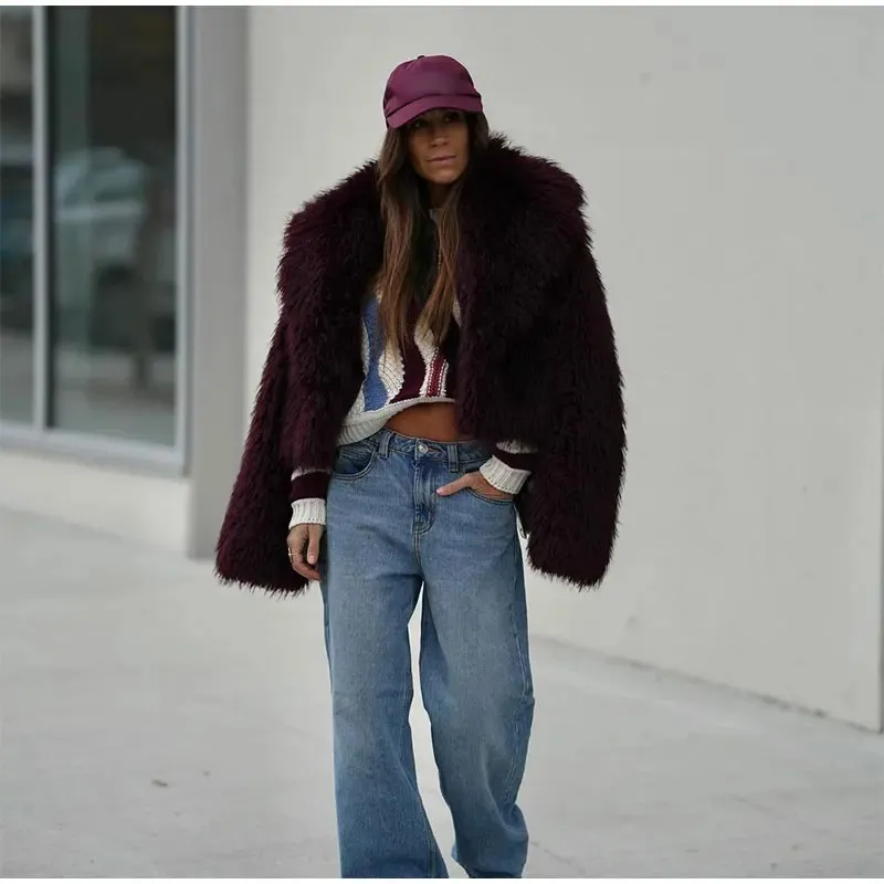 Faux Fur Jacket