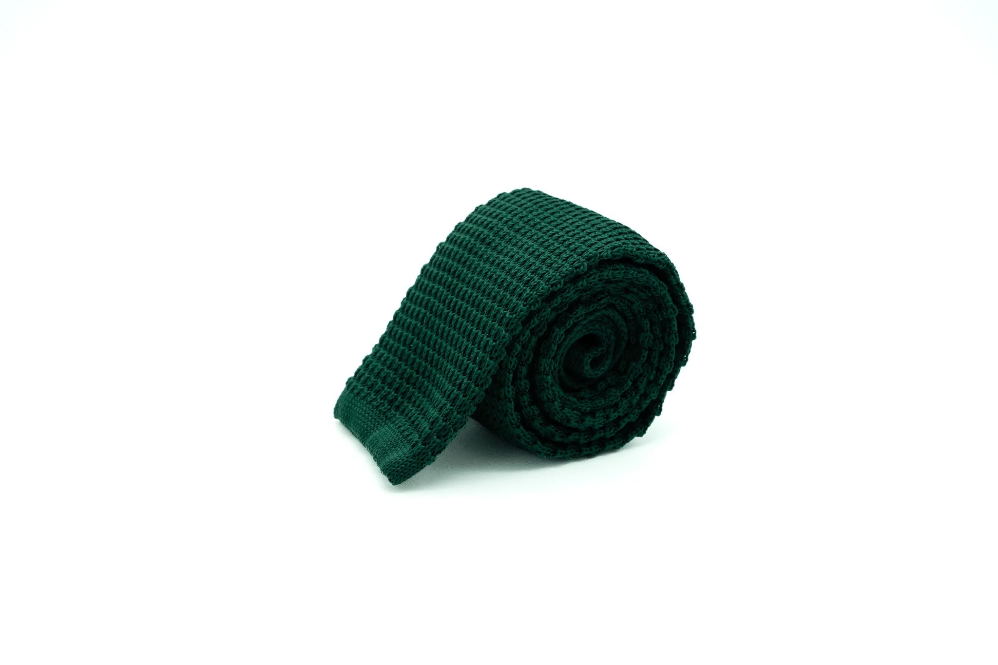Forrest Green Knit Tie