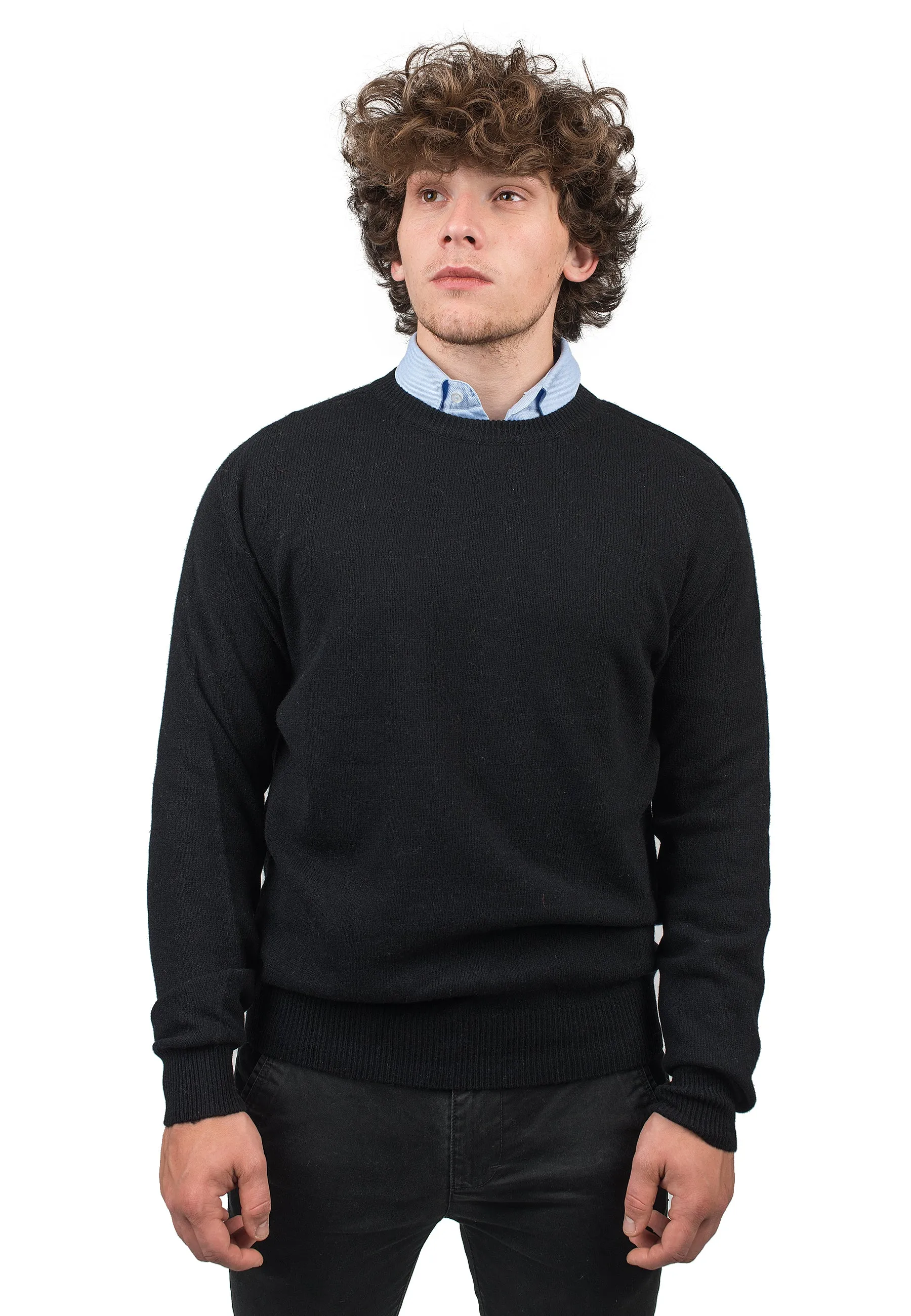 Girocollo 100% Cashmere rigenerato