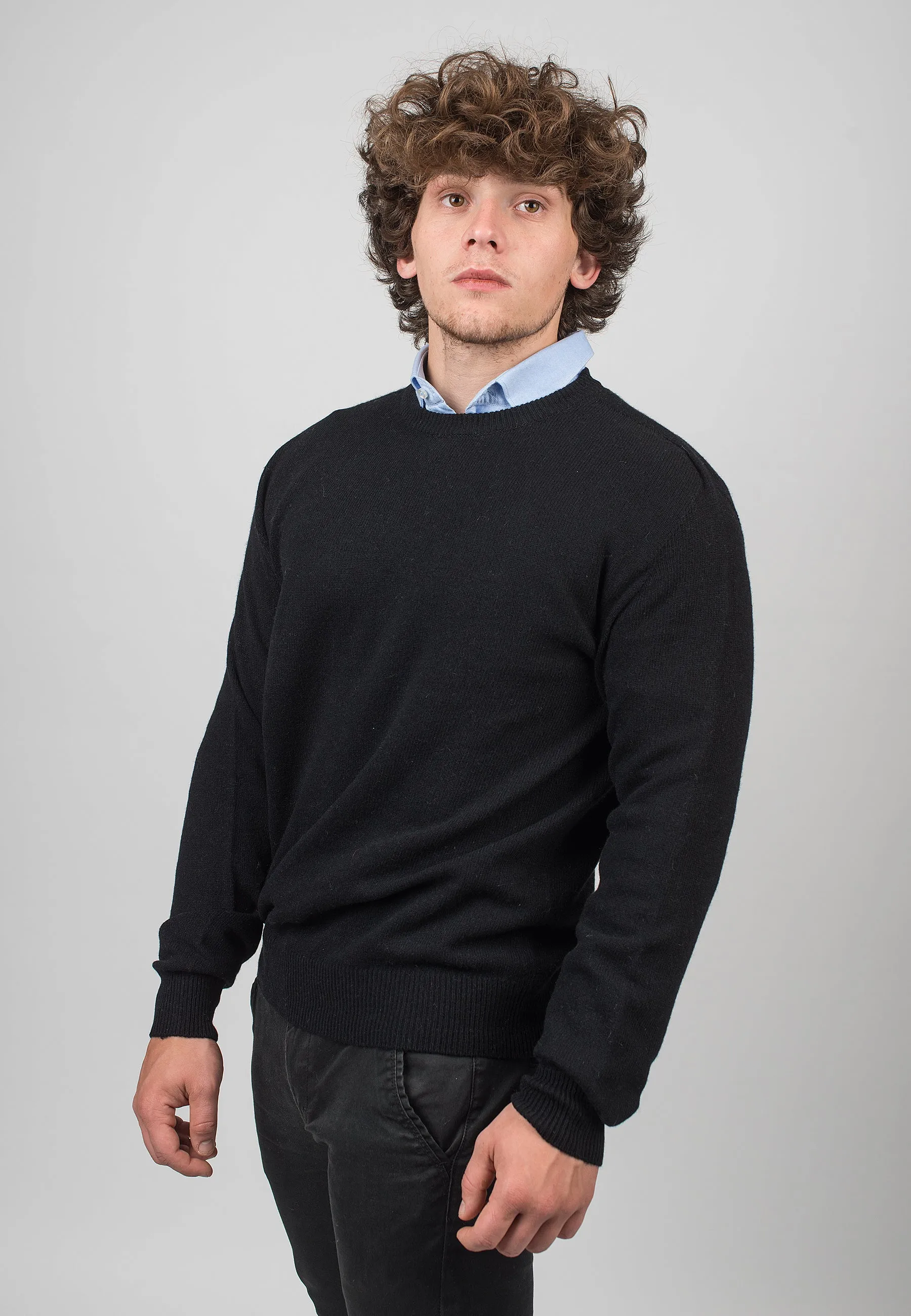 Girocollo 100% Cashmere rigenerato