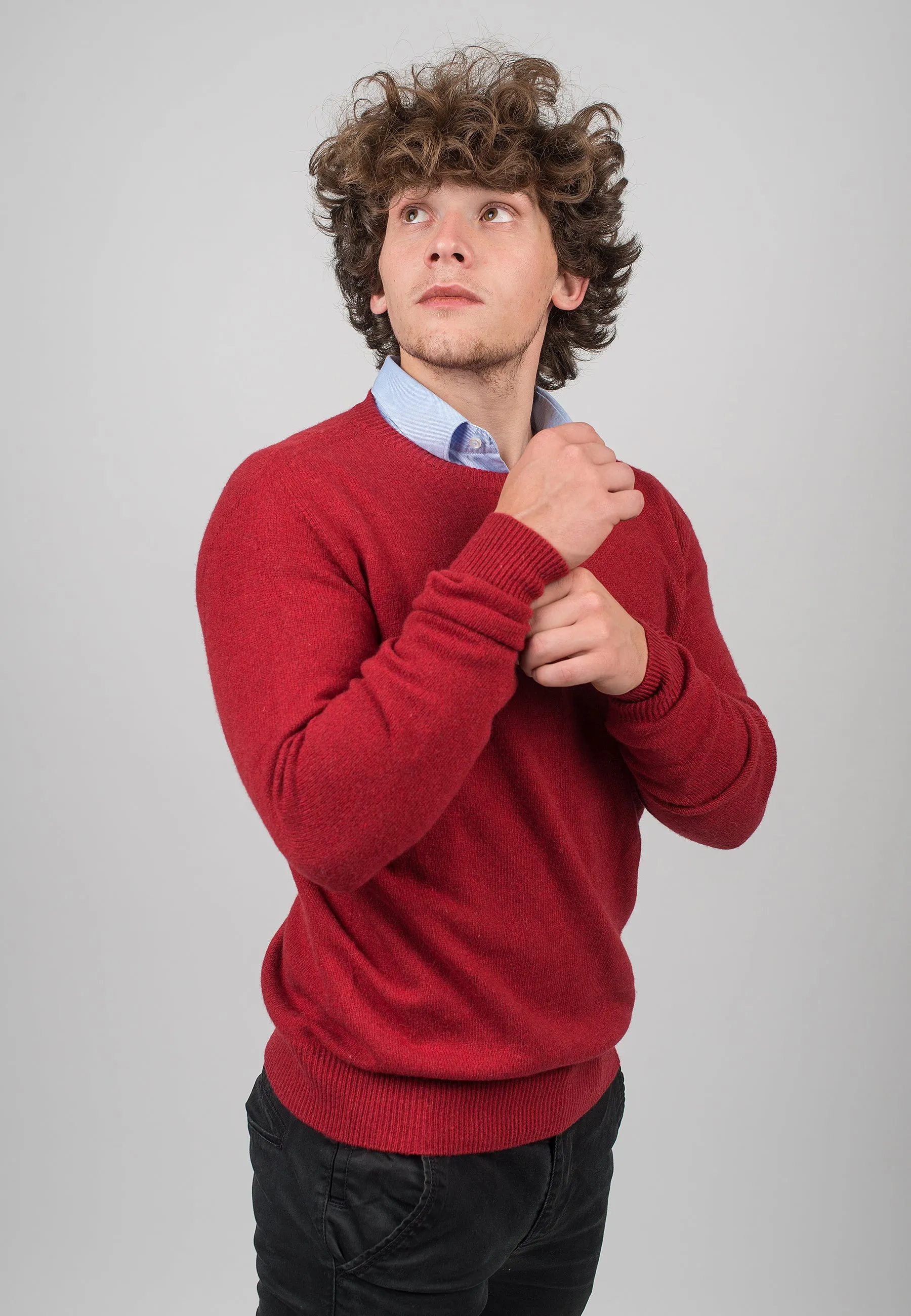 Girocollo 100% Cashmere rigenerato