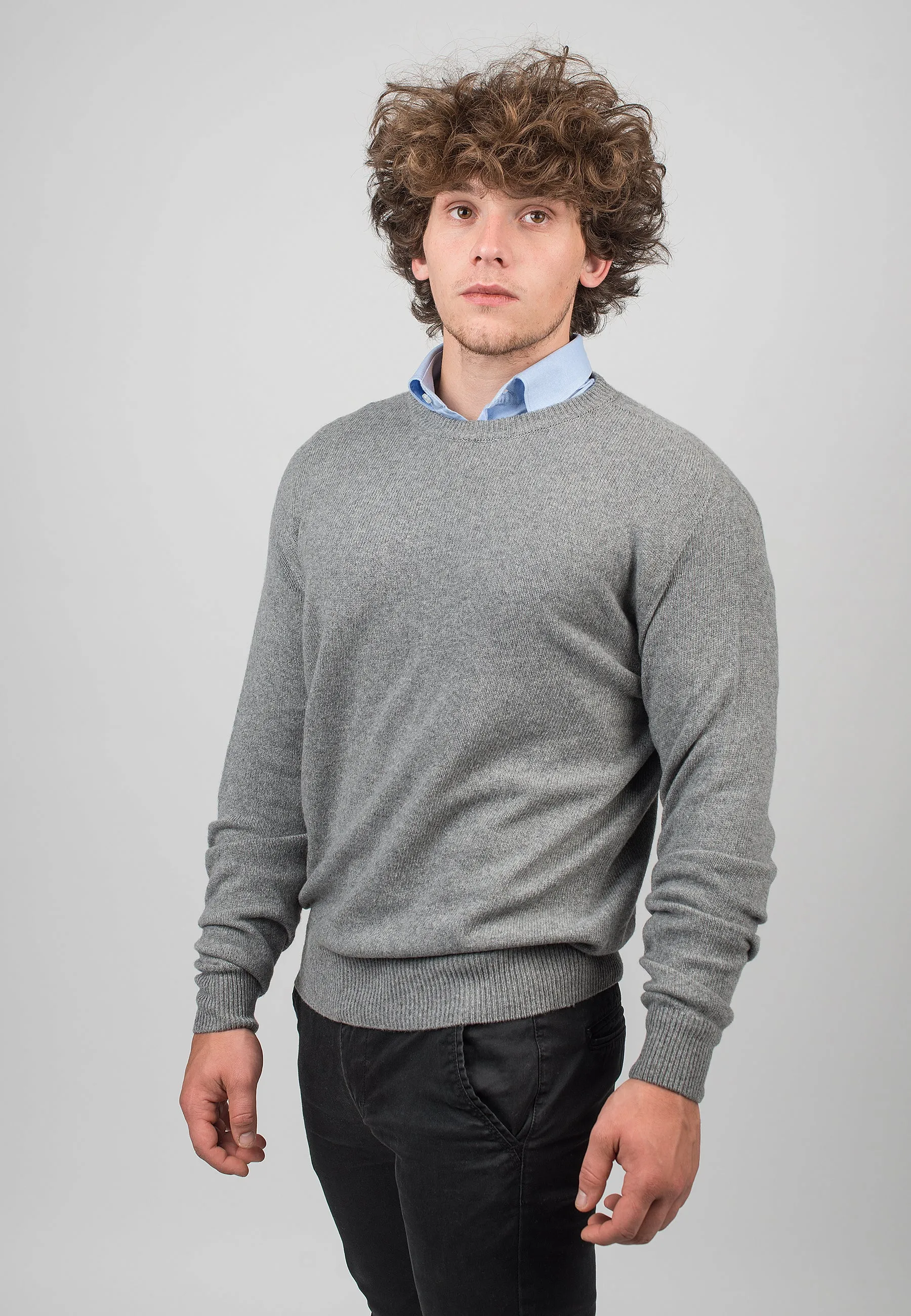 Girocollo 100% Cashmere rigenerato