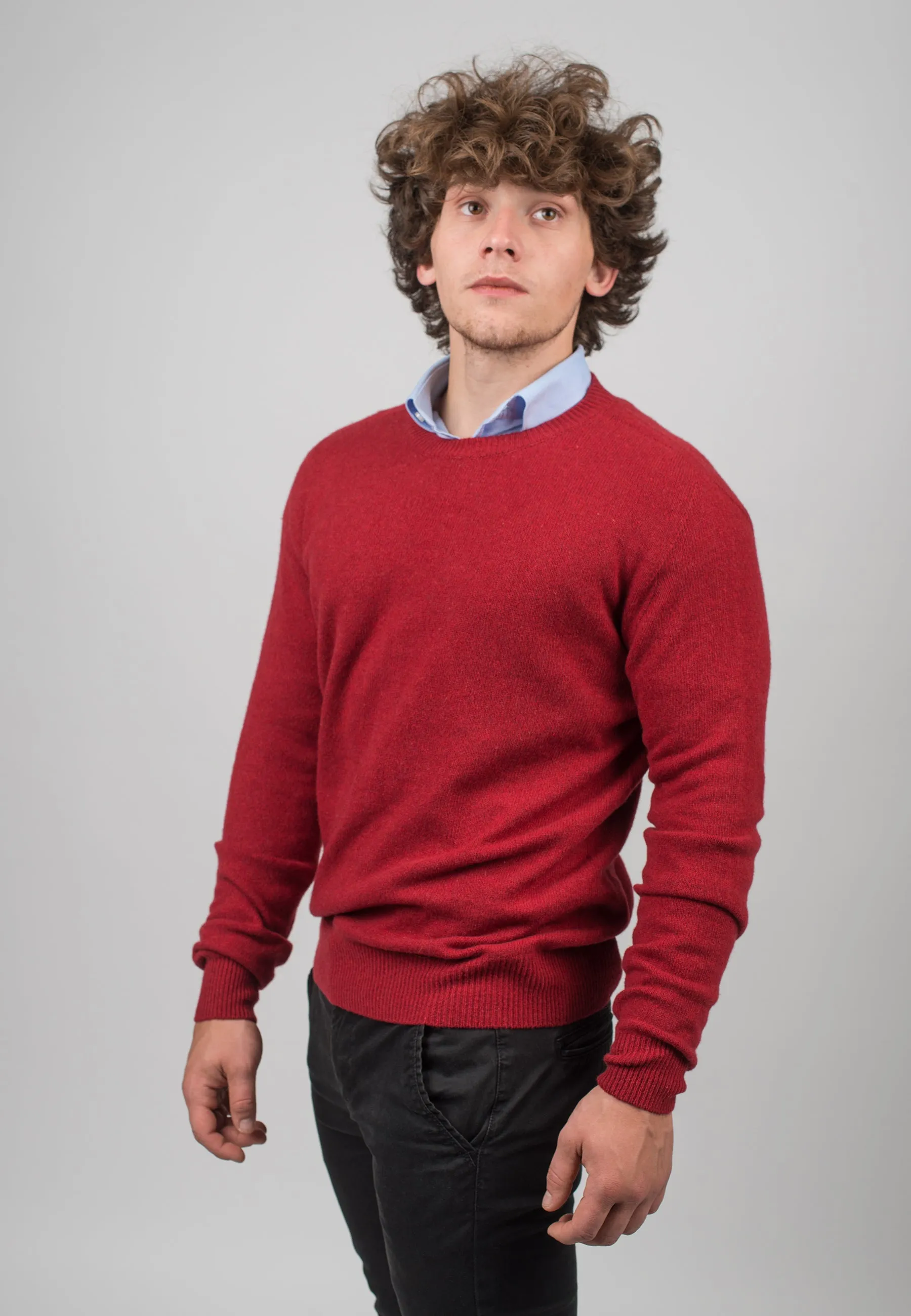 Girocollo 100% Cashmere rigenerato