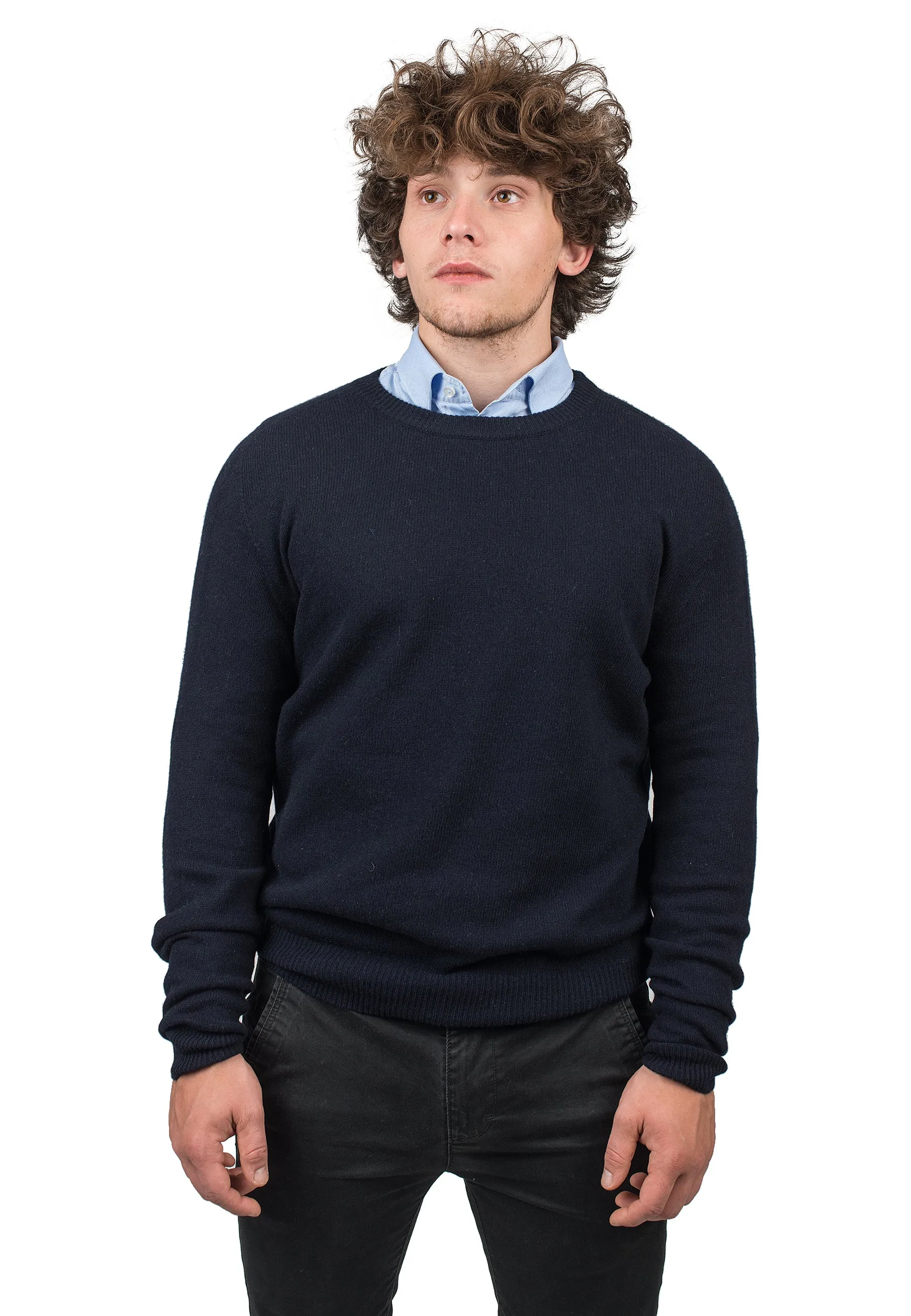 Girocollo 100% Cashmere rigenerato