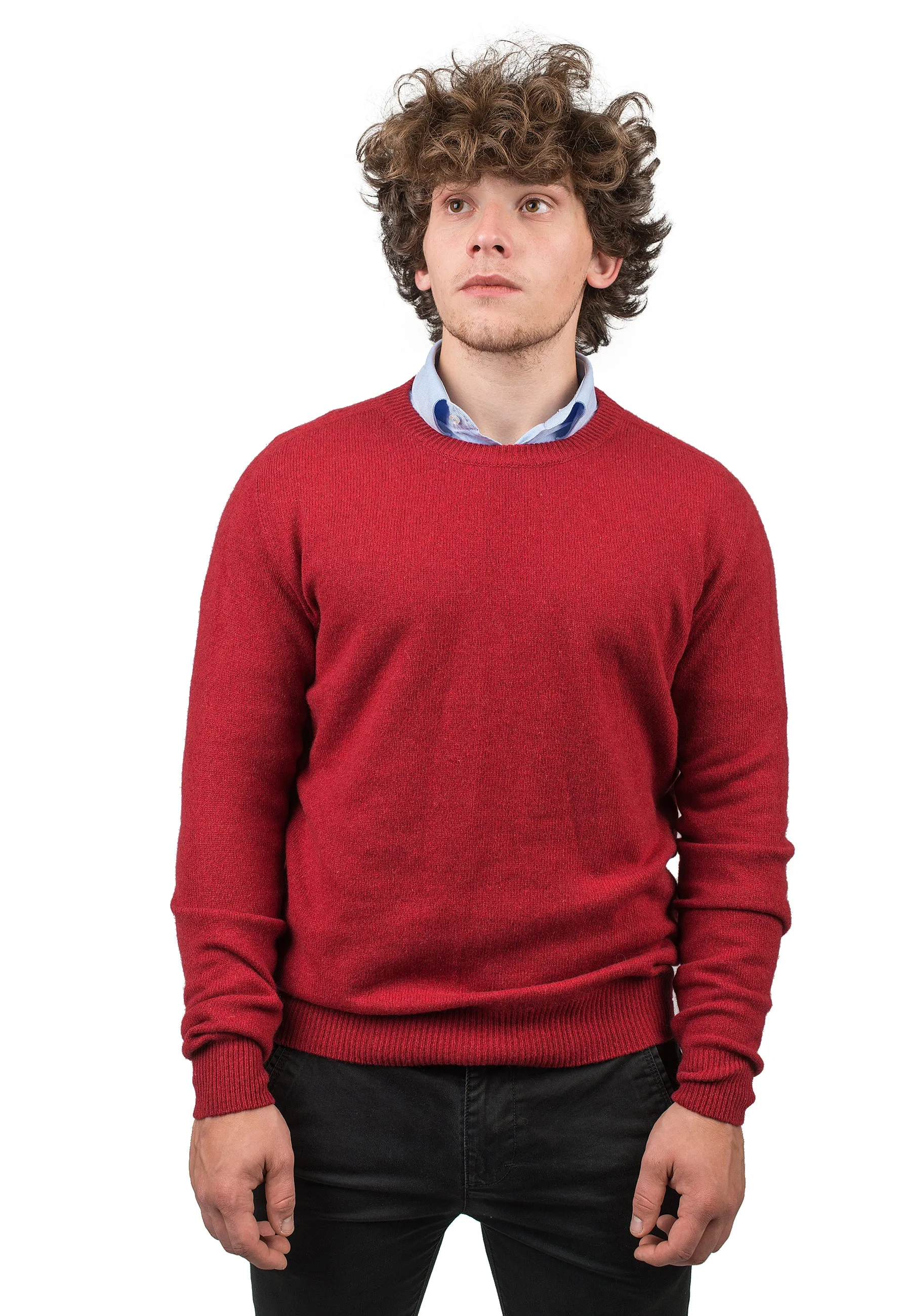 Girocollo 100% Cashmere rigenerato