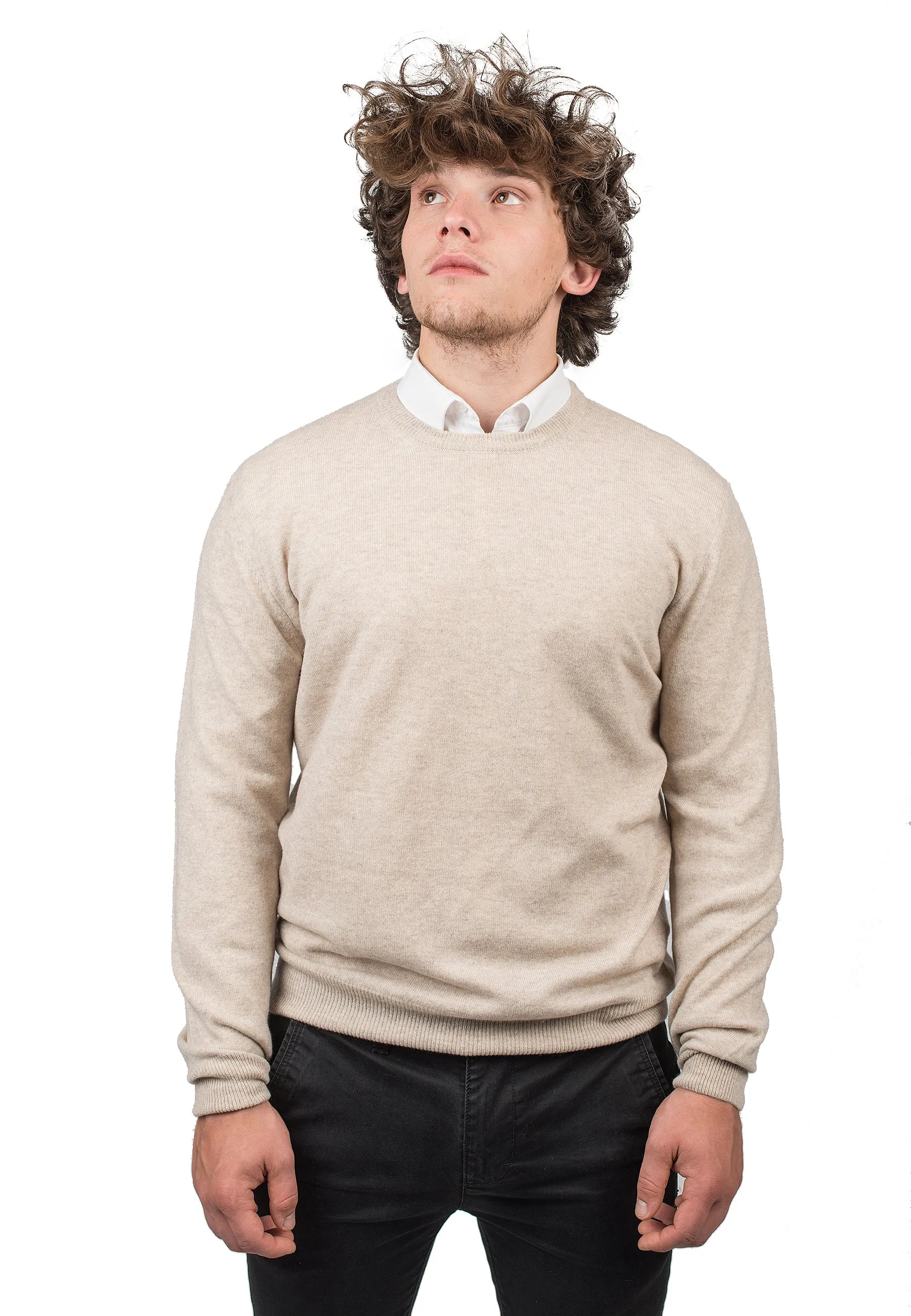 Girocollo 100% Cashmere