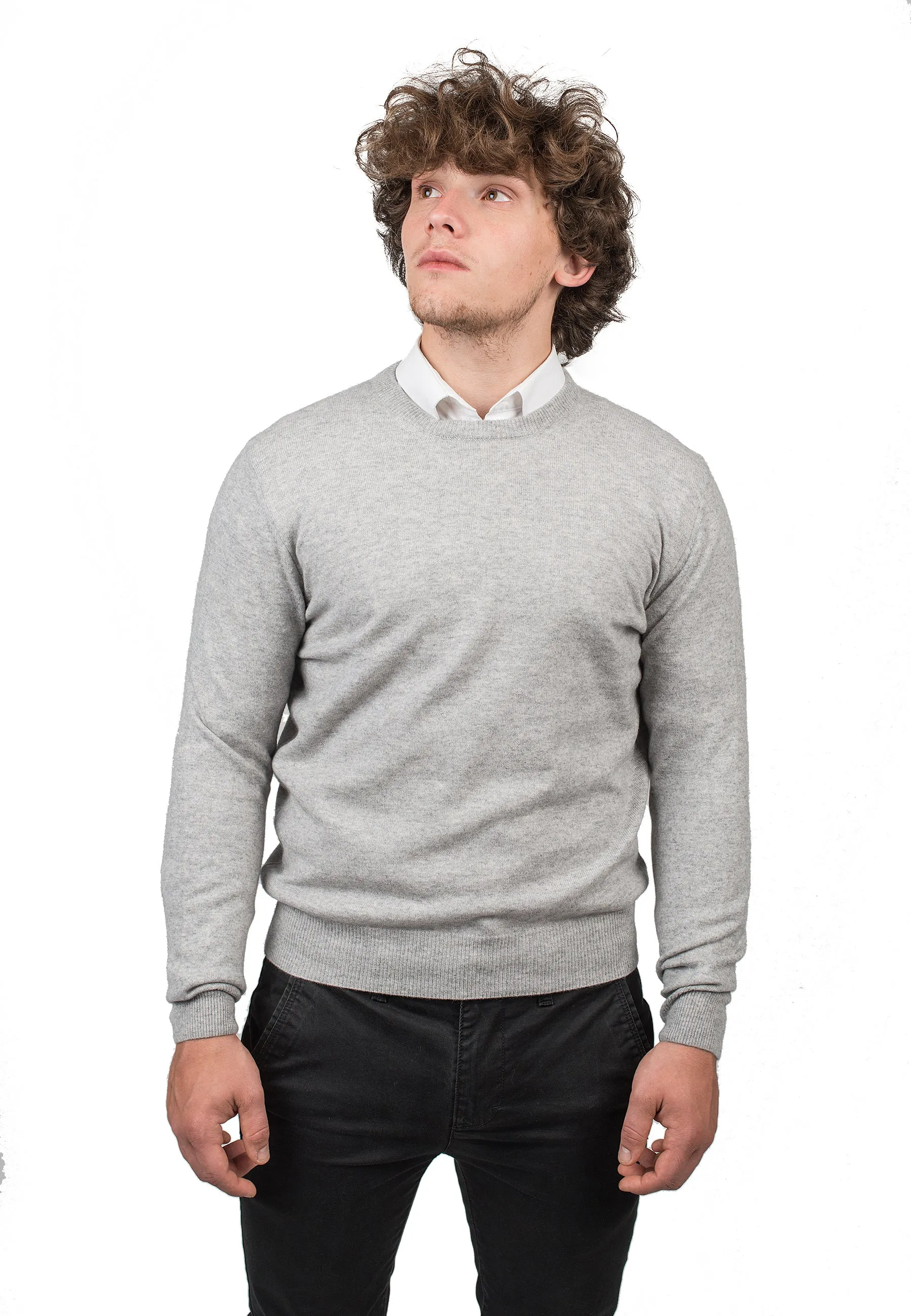 Girocollo 100% Cashmere