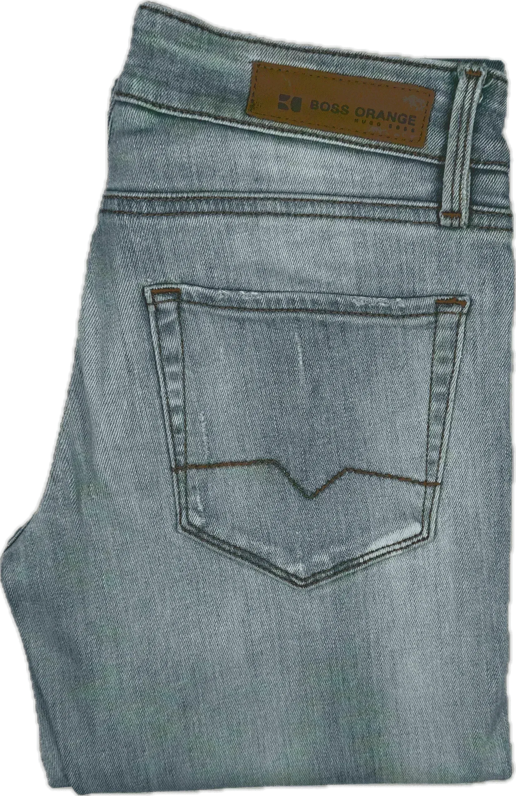 Hugo Boss Orange Ladies Straight Fit Jeans Size- 25