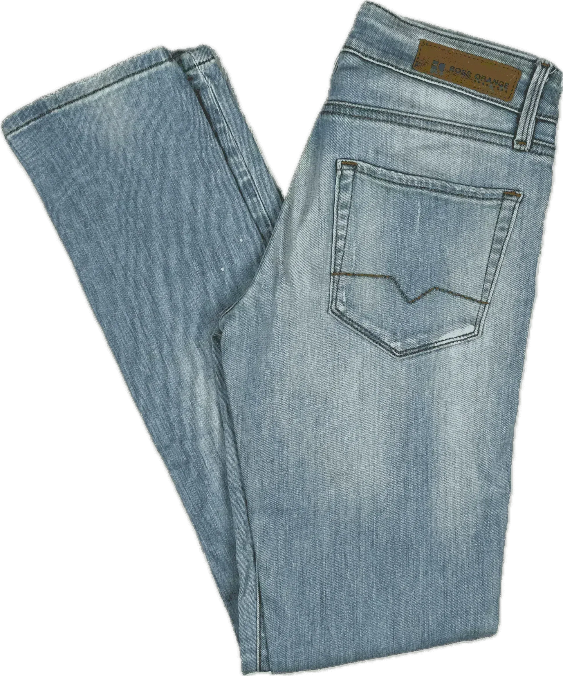 Hugo Boss Orange Ladies Straight Fit Jeans Size- 25