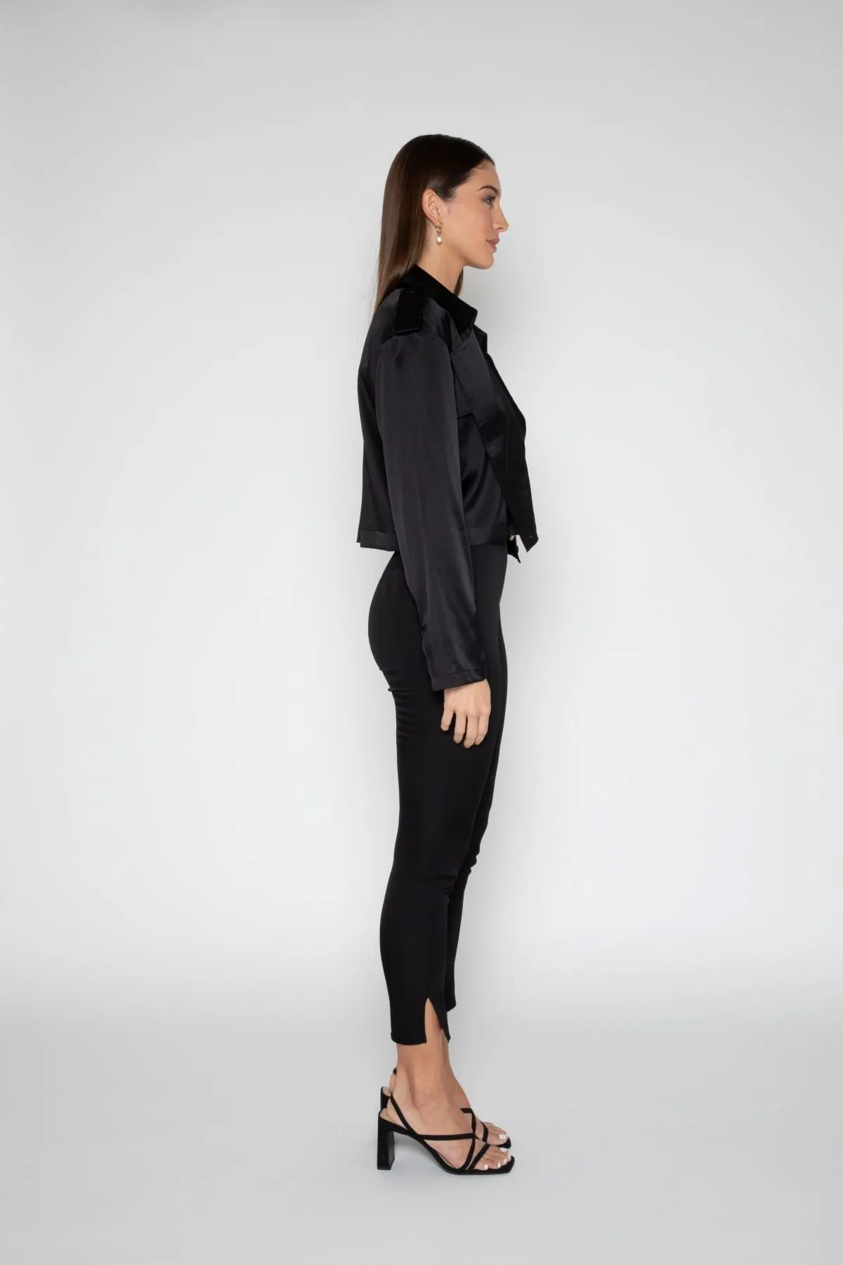 Kensington Trench Cropped