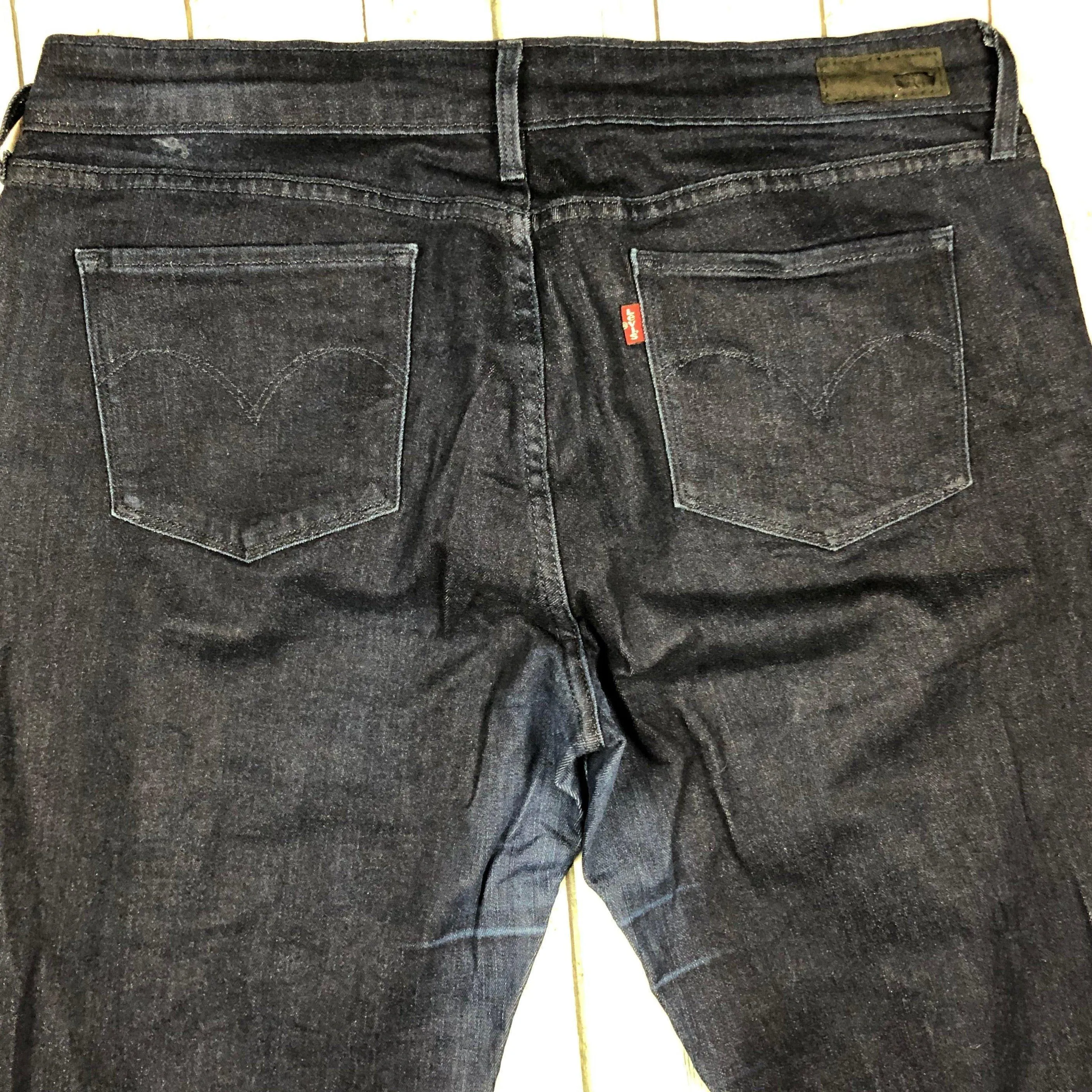 Levis Demi Curve Modern Rise Straight Jeans -Size 31 (13AU)