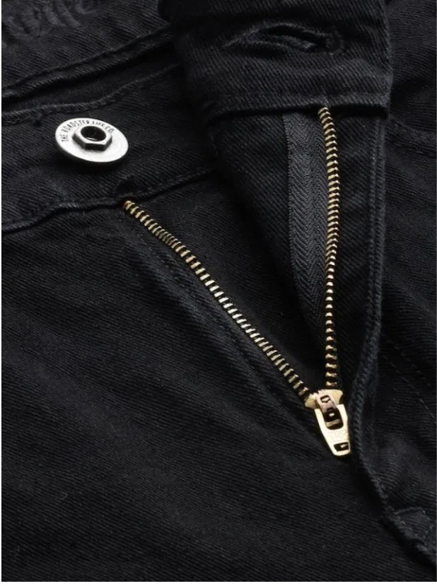 Men Black Slim Fit Mid-Rise Clean Look Stretchable Jeans