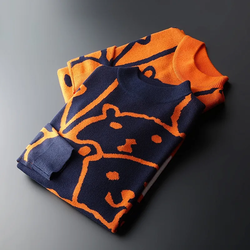 Mens Autumn Casual Sweaters
