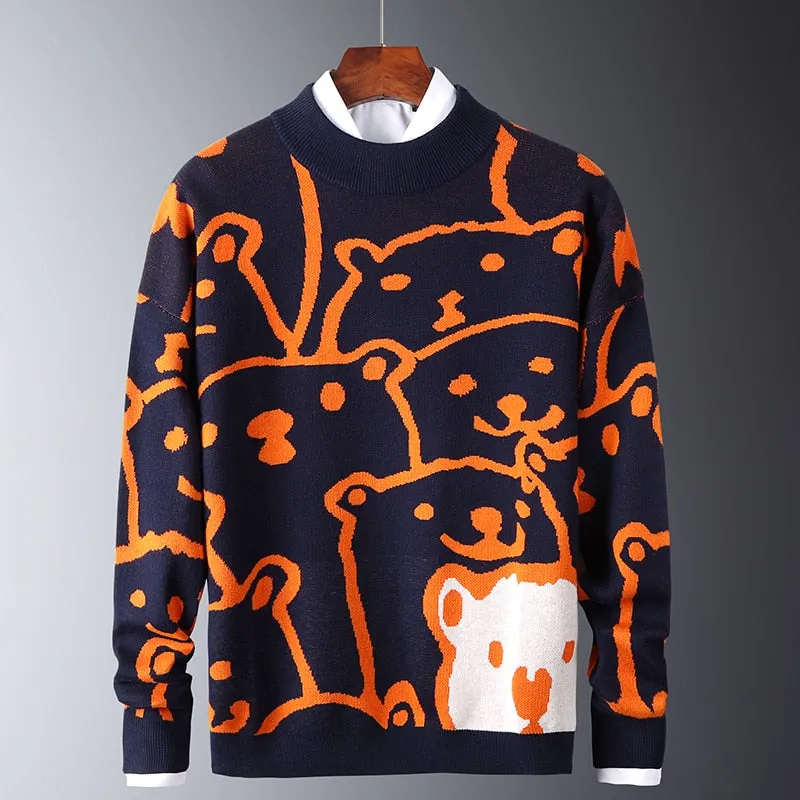 Mens Autumn Casual Sweaters