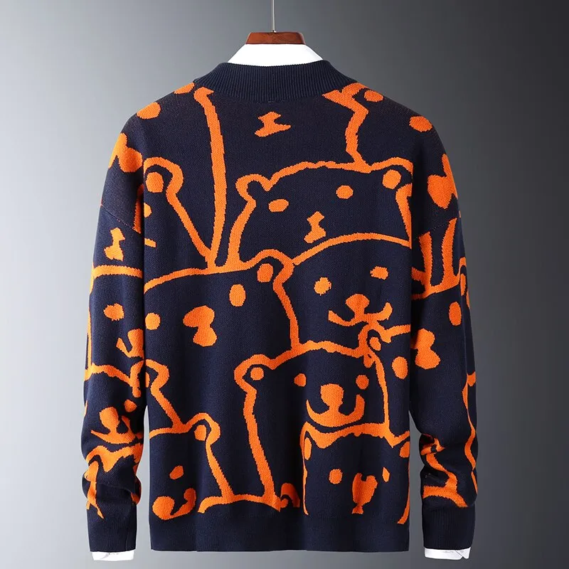 Mens Autumn Casual Sweaters