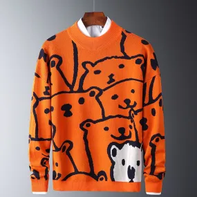 Mens Autumn Casual Sweaters