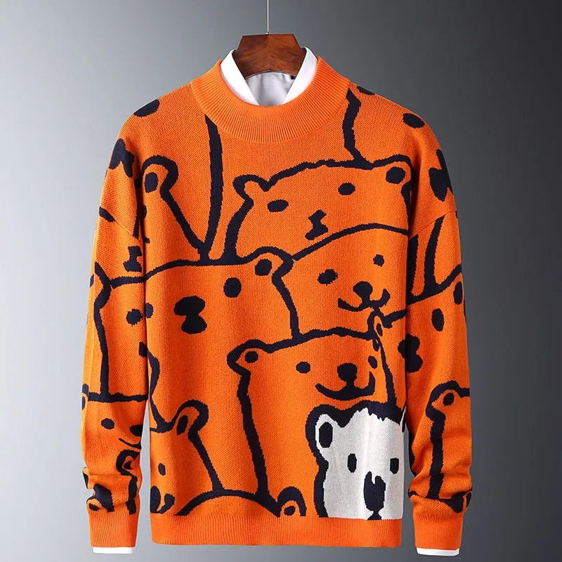 Mens Autumn Casual Sweaters