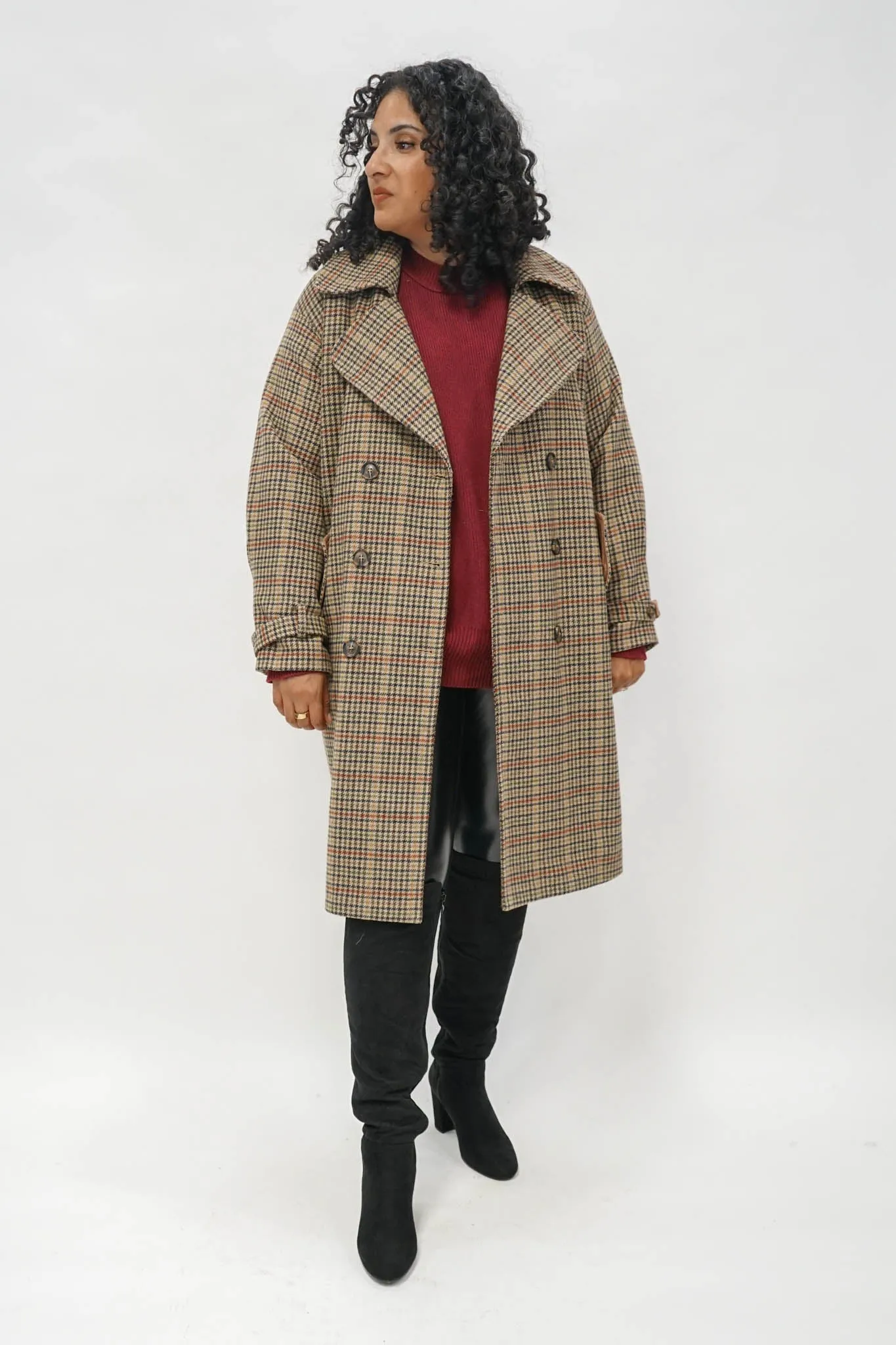 Mildred Wool Blend Trench