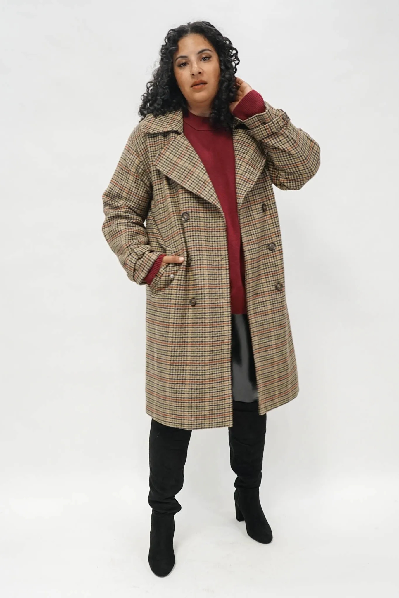 Mildred Wool Blend Trench