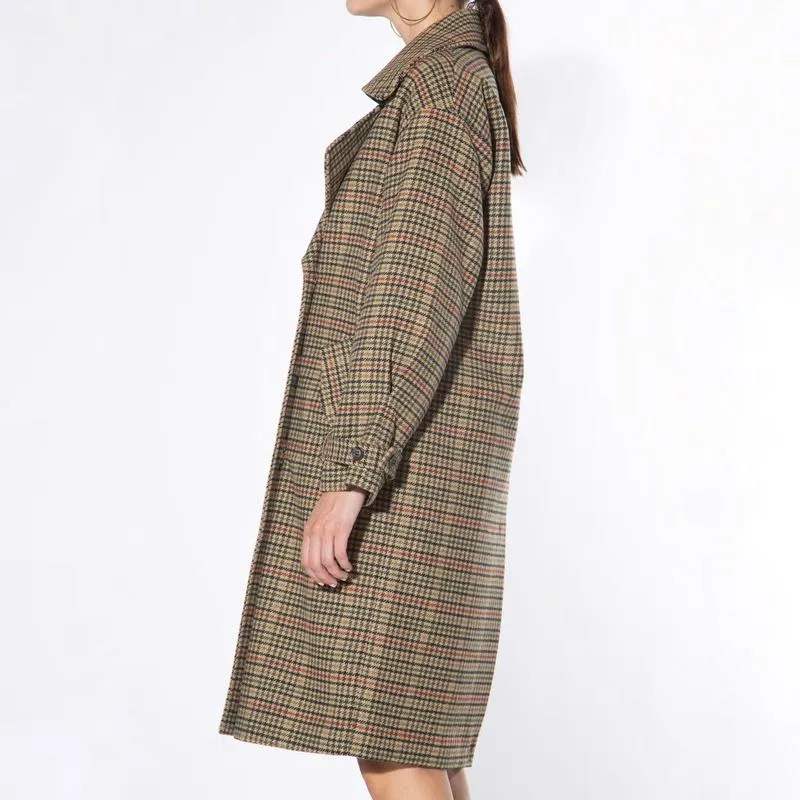 Mildred Wool Blend Trench