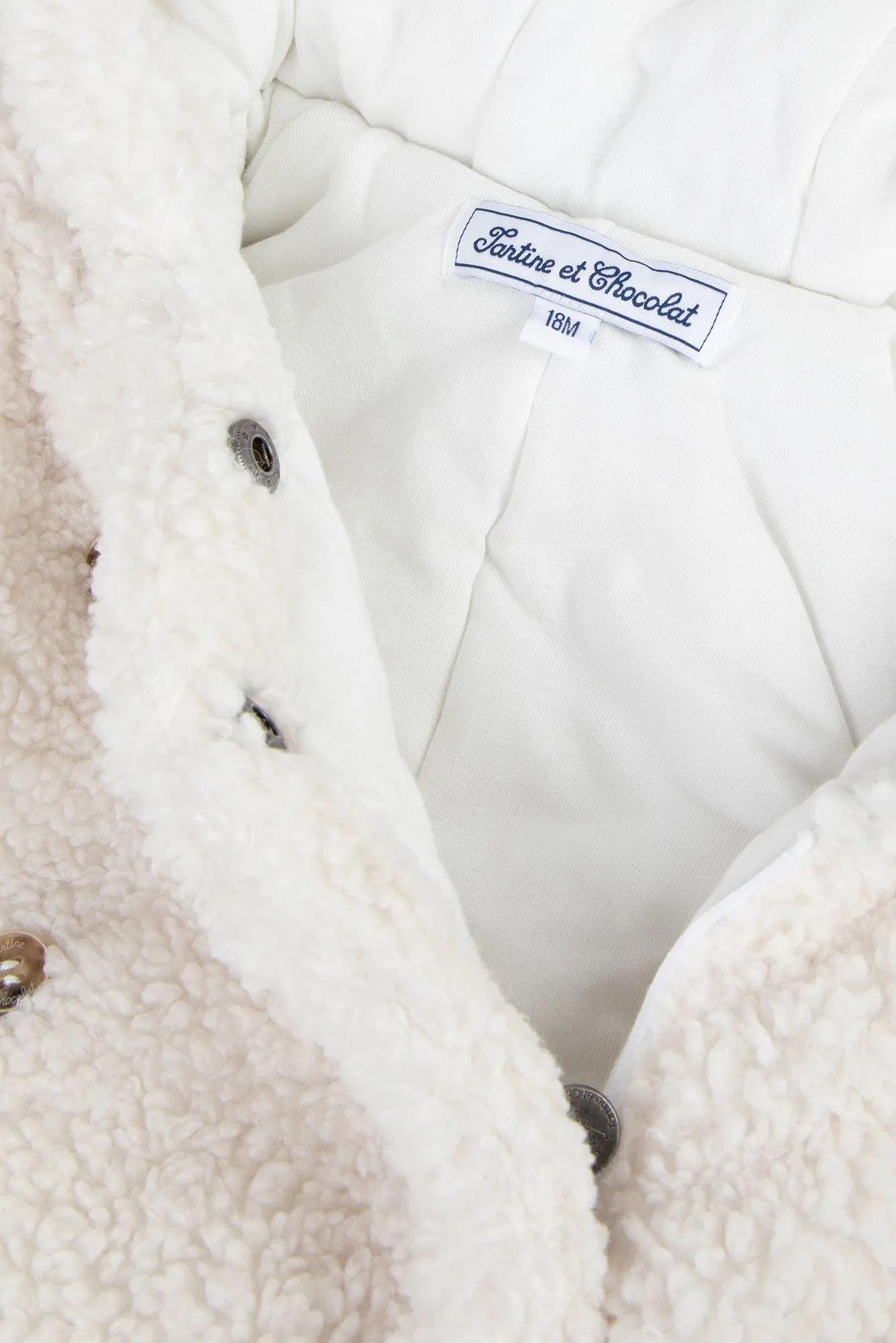 Onesie - Mother-of-pearl faux fur