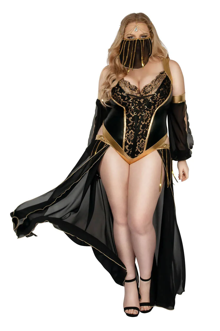 Plus Size Dark Harem Nights Costume
