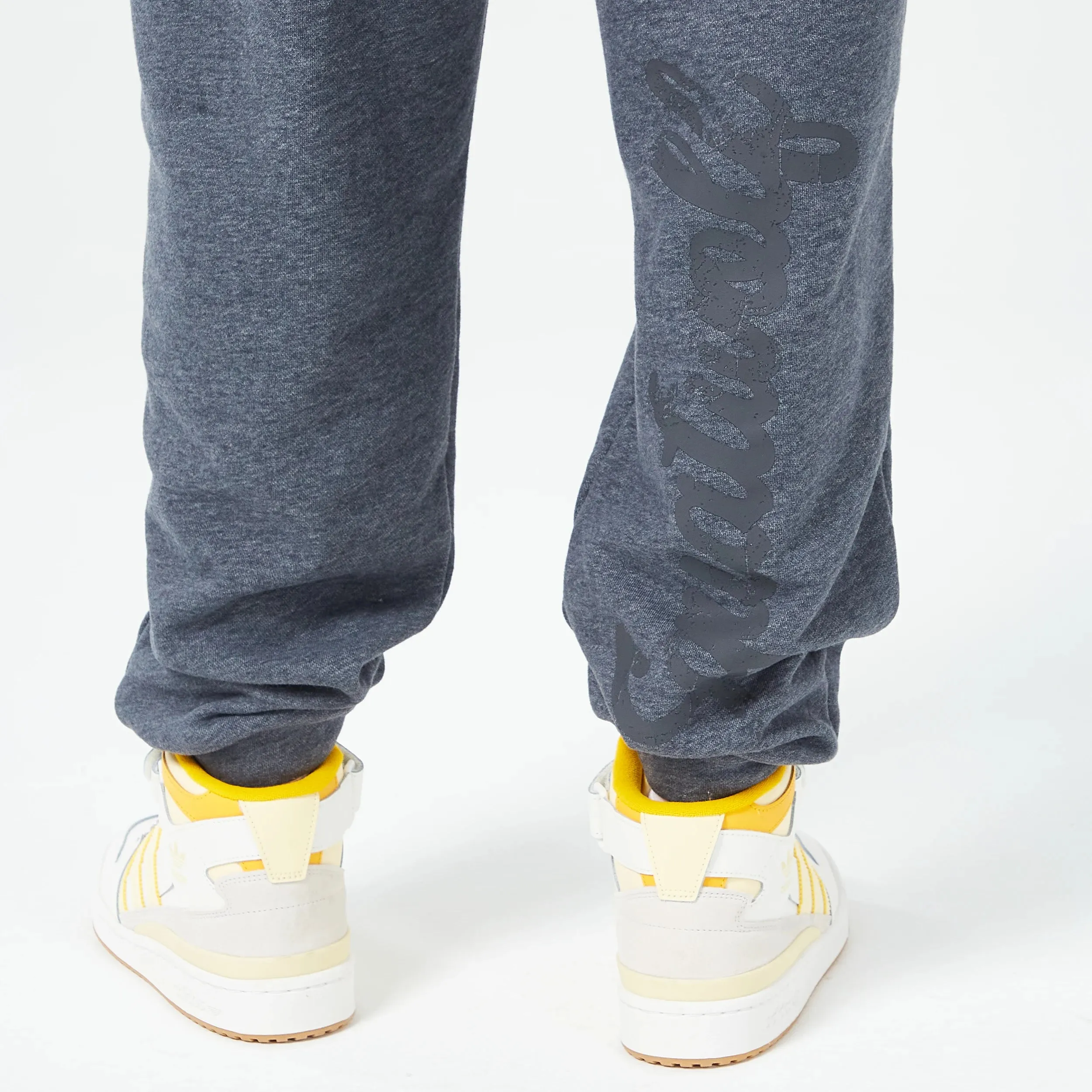 Retrograde Plush Joggers - Black Marl