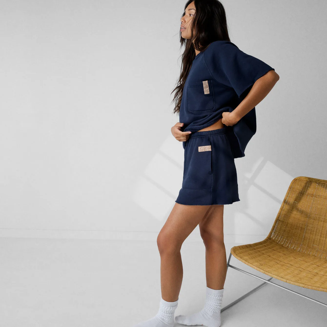 Silksweats™ Midweight Reversible Short