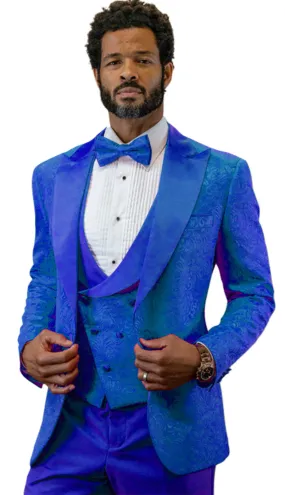 Statement  BELLAGIO-15-RYL Mens Suit