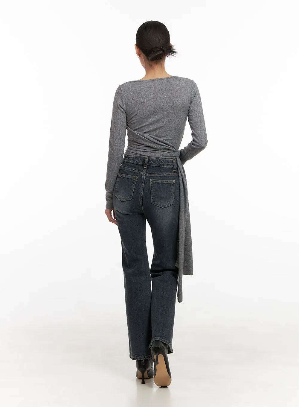 Veronica Slim Fit Washed Jeans CD409